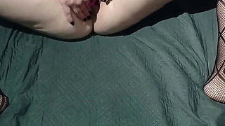 Mature Latina Masturbates with Dildo