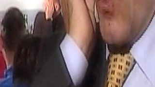 Blindfolded Babe Awaits Soccer Team's Throbbing Cocks