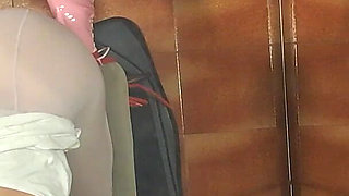 MILF Tied to a Chair and Fucked in the Mouth and Pussy