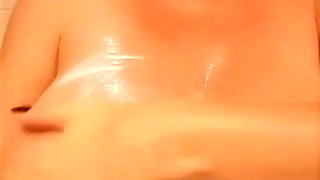 Big boob brunette masturbates on webcam