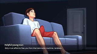 Hot Step Sister Fucks Anon in Summertime Saga 3D Cartoon Sex Game