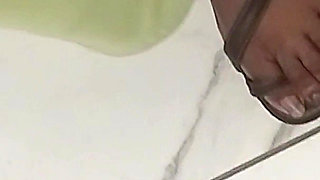 Nurse Jasmine Doe's Afterwork Hot Stinky Feet N Nude Long Toenails