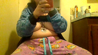Strip Tease Quickie Bathroom Shh Dont Get Caught