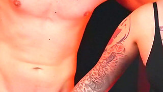 Estim Milking a Huge Orgasm Out of Him