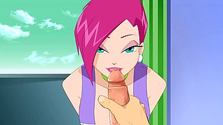 Hot but, clothed sex, hot blowjob