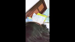 Screwing my petite step-sis, a horny Asian emo teen in homemade porn