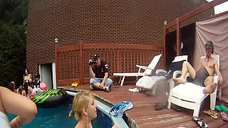 The Pool Orgy Where Everyone Gets in on the Action