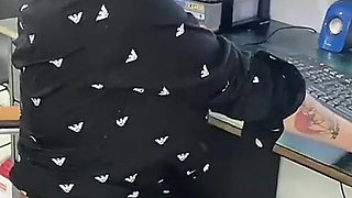 Masturbation and Blowjob in the Office with My Boss
