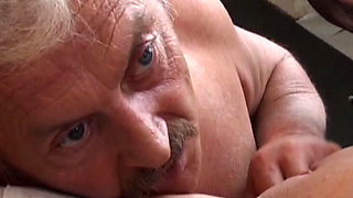 Cum Eating French Babe Pounded by Her Lover
