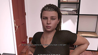 My Dorm 257 - Kate Visits Mark's Room for a Morning Neck Kiss
