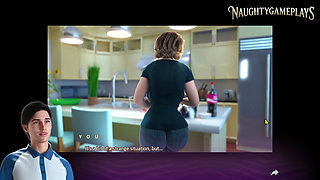 Hot Kissing with a Seductive Stepmom & Her Huge Boobs -  Apocalust Part 02 By psychodelusional 3D Game Replay