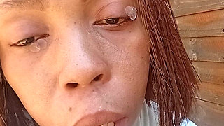 Face Fetish, Lip Ferish, Extreme Close-up Countdown to Cum.