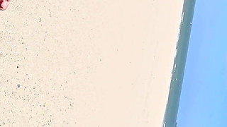 Sometimes I Need to Release Myself Peeing in the Sand at the Beach