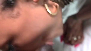 POV with Ebony Nasty Slut
