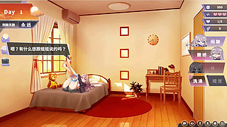 Hentai Game - Happiness Double Room - Blowjob Scene Free Mode