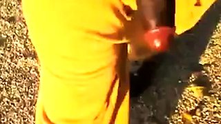 Big Black Cocks Outdoors