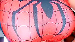 Spidergirl Tits Out! Ass Out!