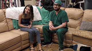 Behind the scenes, multiracial, medfet