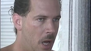 Vintage Curly Brunette Anal Cumshot