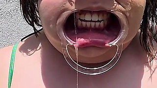 Humiliation and Anal Destruction for Me, in My Neighbor's Courtyard