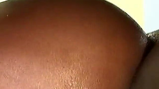 Ebony teen with big boobs fucks step brother the first time