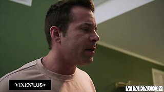 Consummate Alberto Blanco and Lily Blossom at pussy licking dirt