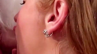 Hot ginger teen Princess Paris gets up to step brother and fucks him for the first time