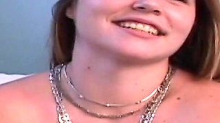 First Video Ever for This College Cutie