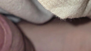 Step Son Beg Me To Stop this Handjob under blanket