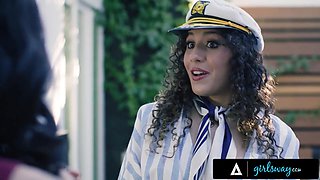 Girlsway - horny Avery Black wants strap bondage wish from hot femdom neighbor Liv Revamped