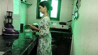 Kitchen Romantic Sex a Steamy Husband-wife Moment Among the Counters