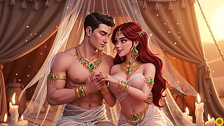 Desi Couple Ki Full Night Hot Romance - Gold Jewelry Wali Sexy Bhabhi Aur Muscular Husband Ka Bedroom Passion