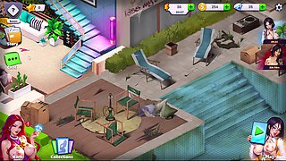 Horny Villa Babe Rides Big Cock In Ultimate Fuck Game