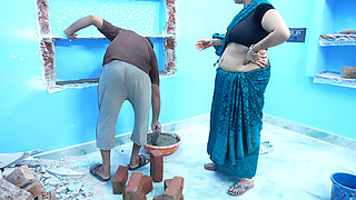 Mechanic Taught Landlady to Work, Peer Mistress Mason in Hindi Voice