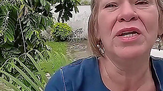 Perv Grandma Hires Young Gardener and Ends up Fucking Him Hard in the Ass