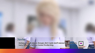 The Awakening 16 - Xavier Is Dreaming Like His Class Teacher Miss Brown Giving Him HJ & BJ in Class