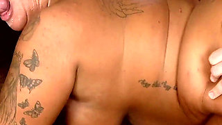 Busty BBW MILF Gangbanged by Stranger Mans