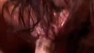 Hard anal bang with horny brunette babe