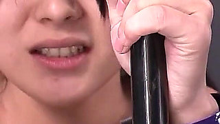 Skinny Asian Teen Anri Fucked in Threesome by Guard in Prison