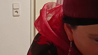 An Azerbaijani Woman in a Hijab Swallowed Sperm.