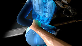Master Chief Fucks Cortana Standing - Halo Parody