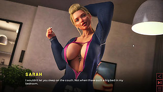 the synthetic milf masturbate awith feet in her room