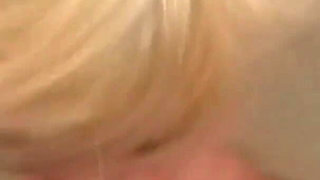 Charlize Danay is a blonde pornstar who fucks her eager cock in her mouth and swallows cum