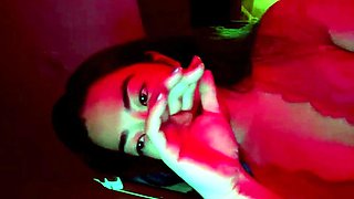 Sexy hottie Anetta Keys enjoys a solo toy masturbation