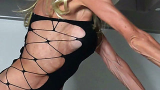 Blonde Bimbo Naughty Home Alone MILF