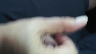 Handjob Risky Car Play - Real Couple