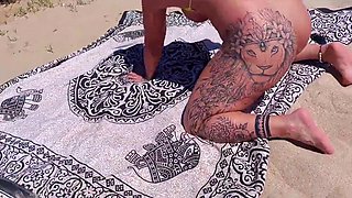 A Good Bitch Fucked on the Beach