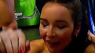 Ggg - Insatiable Slut Gets Her Mouth and Pussy Filled by 10 Cocks