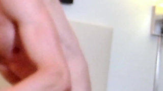 Watch as This Girl Keeps Taking on Her Knees to Over Bed