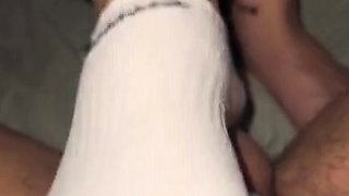 Black Amateur Explore Hot Foot Fetish